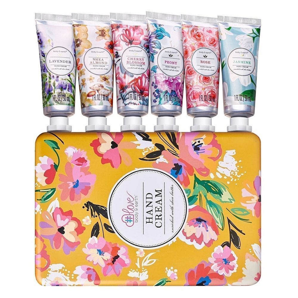 Body & Earth Hand Lotion: Lavender, Jamine, Peony, Cherry Blossom, Rose, Shea